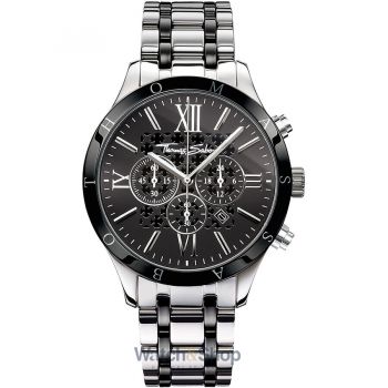 Ceas Thomas&nbsp;Sabo Thomas Sabo WA0139-222-203 Rebel Urban Chronograph Mens Watch 43mm 5ATM