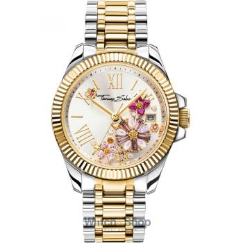 Ceas Thomas&nbsp;Sabo Thomas Sabo WA0382-291-201 Ladies Watch Flowers 33mm 5ATM