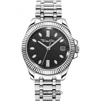 Ceas Thomas&nbsp;Sabo Thomas Sabo WA0406-201-203  Watch Divine Black 33mm 10ATM