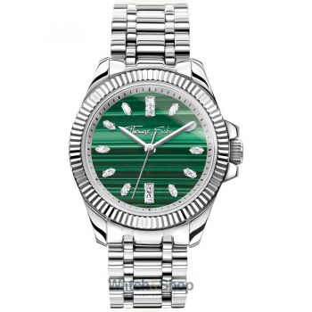 Ceas Thomas&nbsp;Sabo Thomas Sabo WA0434 Ladies Watch Divine Jewellery Stone Silver-Colored 33mm 5ATM