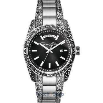 Ceas Thomas&nbsp;Sabo Thomas Sabo WA0438-201-203 Mens Watch Rebel At Heart Revive 40mm 5ATM