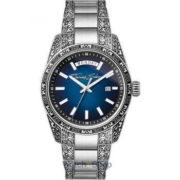 Ceas Thomas&nbsp;Sabo Thomas Sabo WA0439-201-209 Mens Watch Rebel At Heart Revive 40mm 5ATM