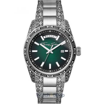 Ceas Thomas&nbsp;Sabo Thomas Sabo WA0440-201-211 Mens Watch Rebel At Heart Revive 40mm 5ATM