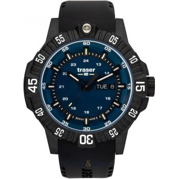 Ceas Traser Traser H3 110725 P99 Q Tactical Blue 46mm 20ATM