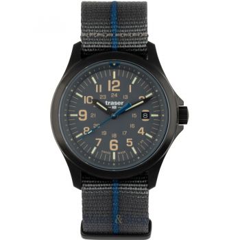 Ceas Traser Traser H3 111071 Mens Watch P67 Officer Pro Grey 42mm 10ATM