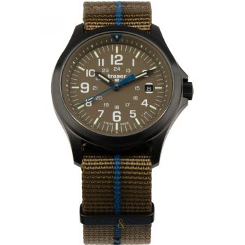 Ceas Traser Traser H3 111074 Mens Watch P67 Officer Pro Khaki 42mm 10ATM
