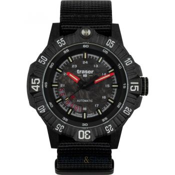 Ceas Traser Traser H3 111355 Mens Watch P99 A Tactical Carbon Automatic 46mm 20ATM