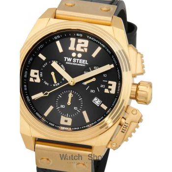 Ceas TW&nbsp;Steel TW-Steel TW1118 Mens Watch Canteen Chronograph 46mm 10ATM