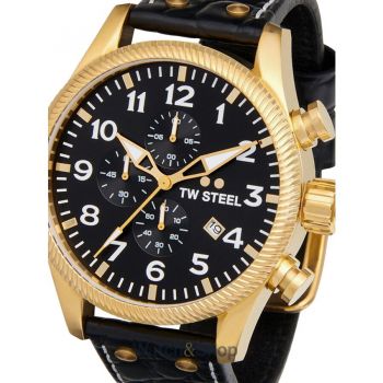 Ceas TW&nbsp;Steel TW-Steel VS115 Volante Chronograph Mens Watch 48mm 10ATM