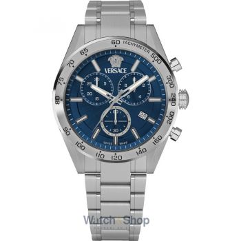 Ceas Versace Versace VE0CA0124 Mens Watch V-Code Chrono 41mm 5ATM