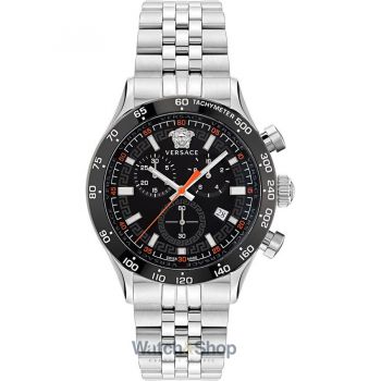 Ceas Versace Versace VE2U00322 Mens Watch Hellenyium Chrono 44mm 5ATM
