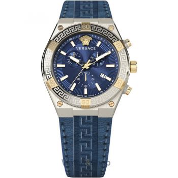 Ceas Versace Versace VESO00322 Mens Watch Sporty Greca Chrono 46mm 5ATM