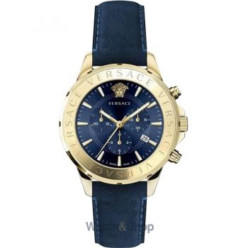 Ceas Versace Versace VEV601423 Signature Chronograph Mens Watch 44mm 5ATM
