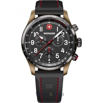 Ceas Wenger Wenger 01.0543.113 Mens Watch Terragraph Chrono 43mm 10ATM