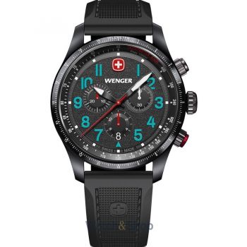 Ceas Wenger Wenger 01.0543.116 Mens Watch Terragraph Chrono 43mm 10ATM