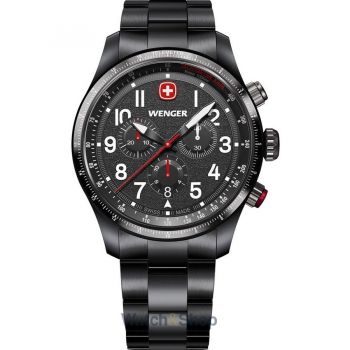 Ceas Wenger Wenger 01.0543.117 Mens Watch Terragraph Chrono 43mm 10ATM