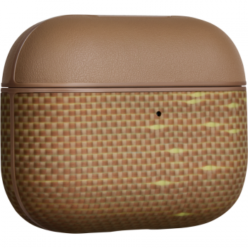 Pitaka Carcasa Pitaka pentru Airpods Pro 3, Fibra de Aramida, Golden Glint Auriu